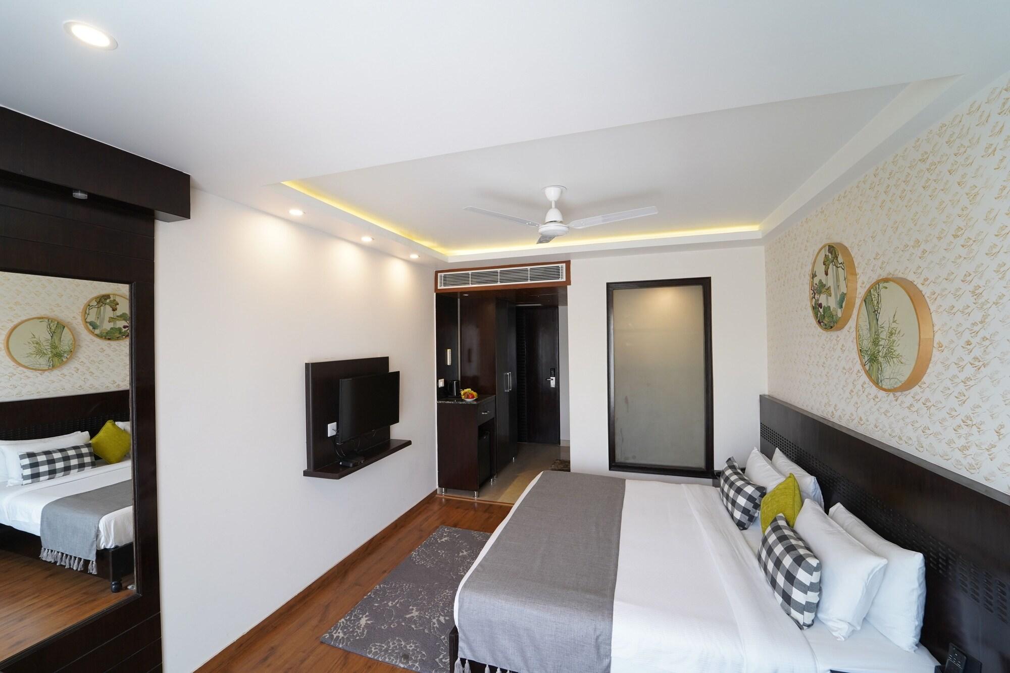 Rockland Hotel, C.R Park Neu-Delhi Exterior foto
